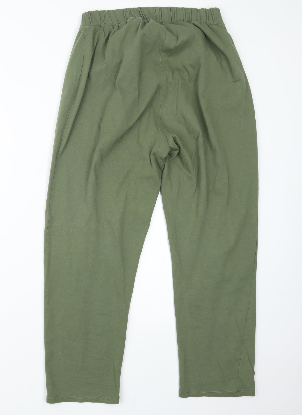 Boohoo Womens Green   Trousers  Size 12 L24 in