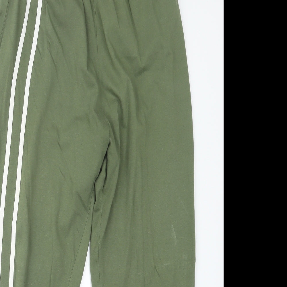 Boohoo Womens Green   Trousers  Size 12 L24 in