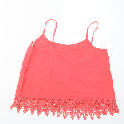 New Look Womens Pink   Camisole Tank Size 10