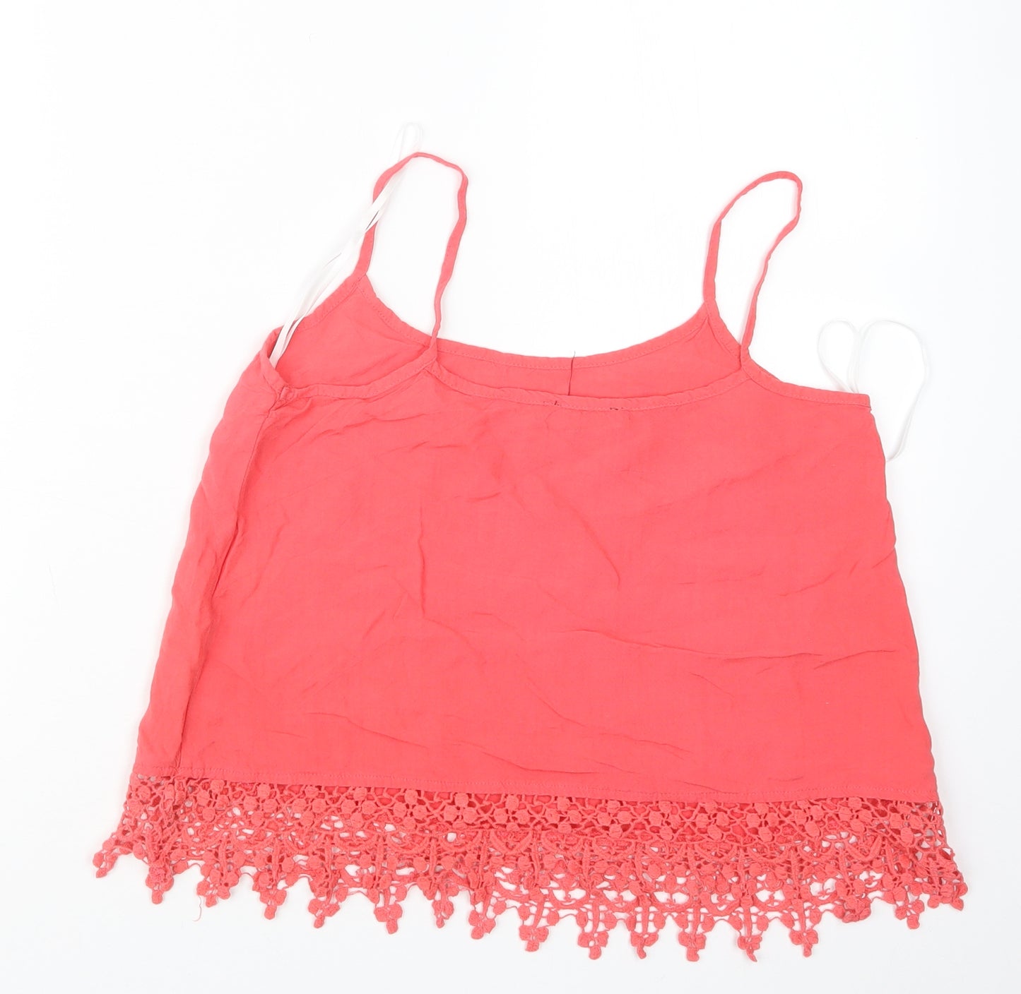 New Look Womens Pink   Camisole Tank Size 10