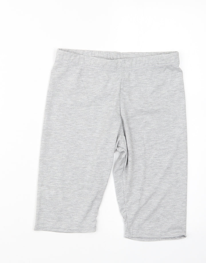 I SAW IT FIRST Womens Grey Bermuda Shorts Size 8