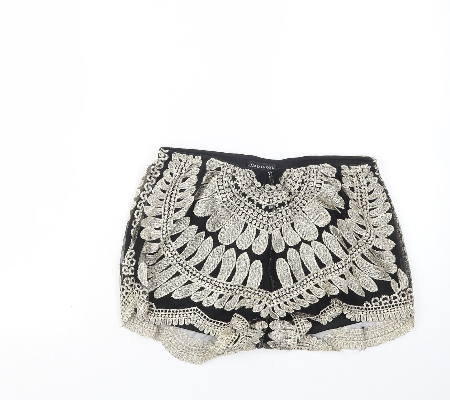 Cameo Rose Womens Gold   Hot Pants Shorts Size M