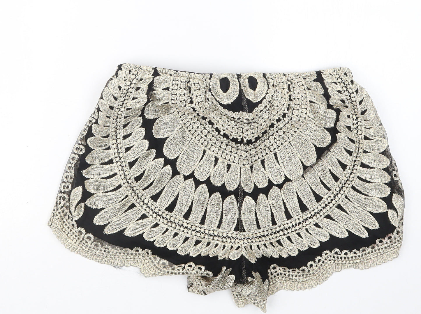 Cameo Rose Womens Gold   Hot Pants Shorts Size M