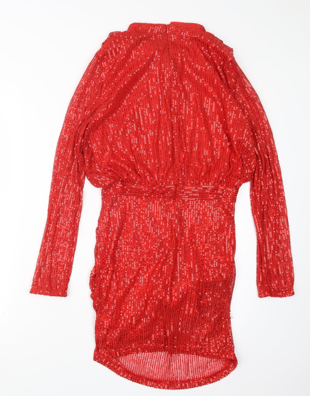 SheIn Womens Red   Shirt Dress  Size M