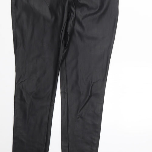 Dorothy Perkins Womens Black   Trousers  Size 10 L32.5 in
