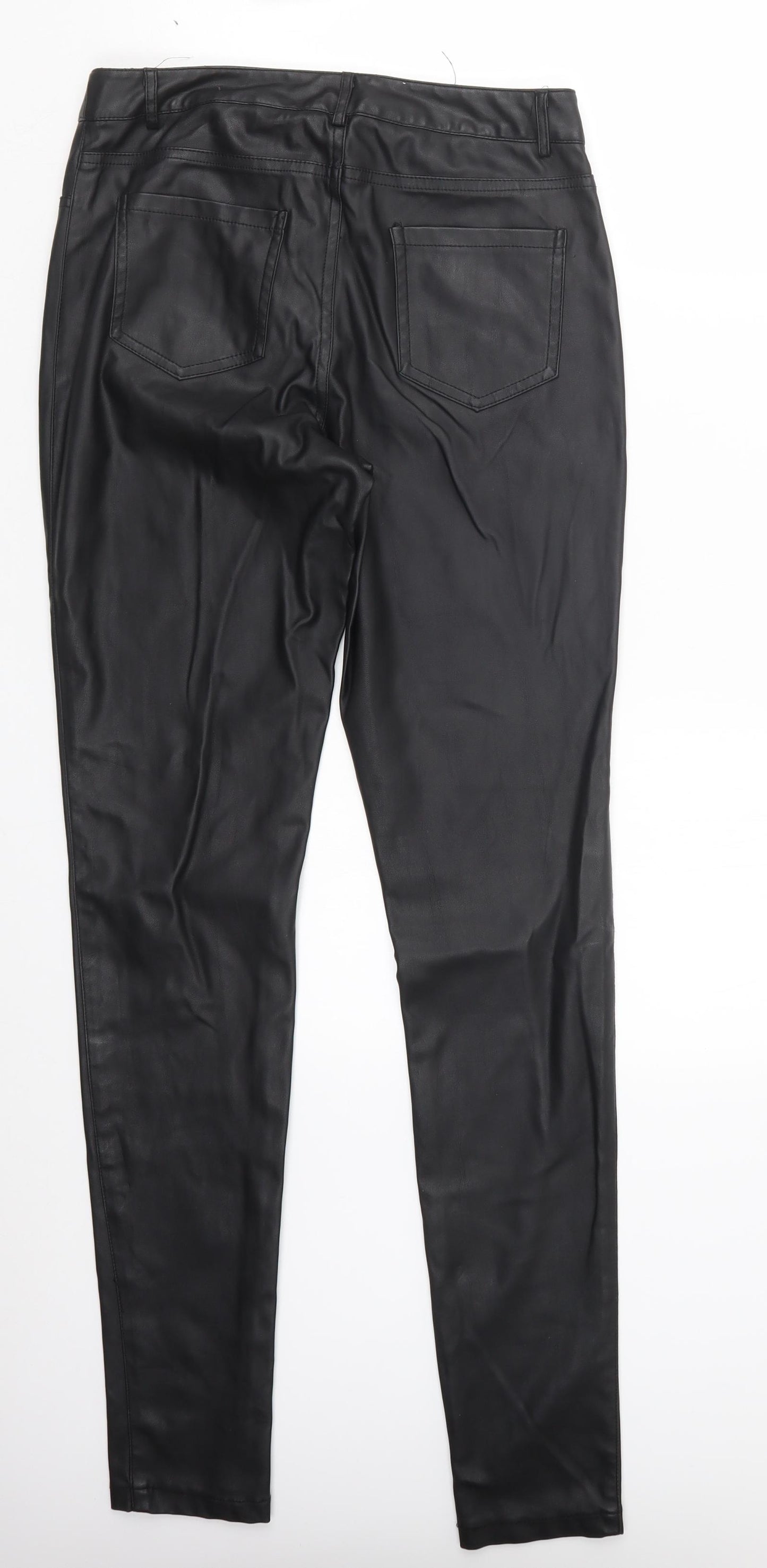 Dorothy Perkins Womens Black   Trousers  Size 10 L32.5 in