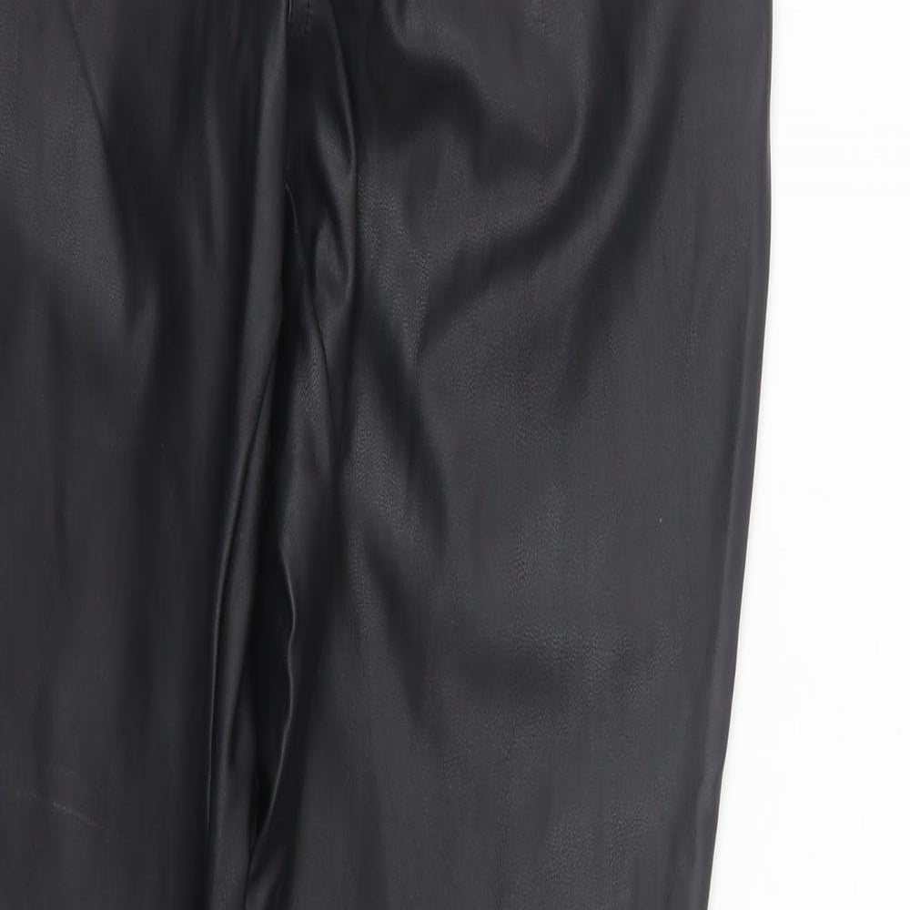 Dorothy Perkins Womens Black   Trousers  Size 10 L32.5 in