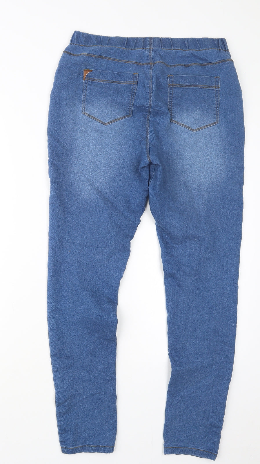 Peacocks Womens Blue  Denim Jegging Jeans Size 12 L28 in