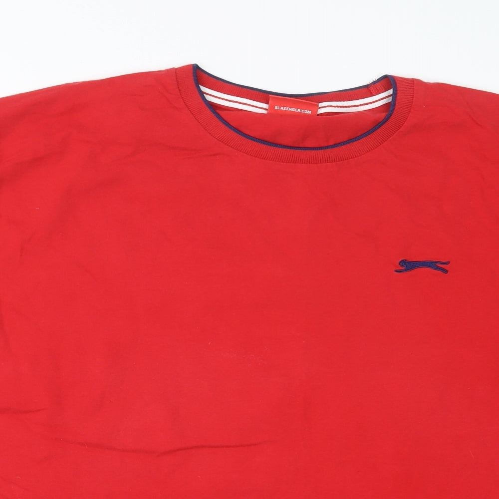 Slazenger Mens Red    T-Shirt Size 3XL