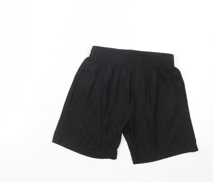 F&F Boys Black Bermuda Shorts Size 7-8 Years