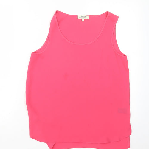 Papaya Womens Pink   Basic Blouse Size 8