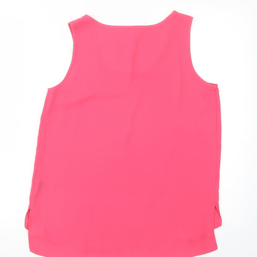 Papaya Womens Pink   Basic Blouse Size 8