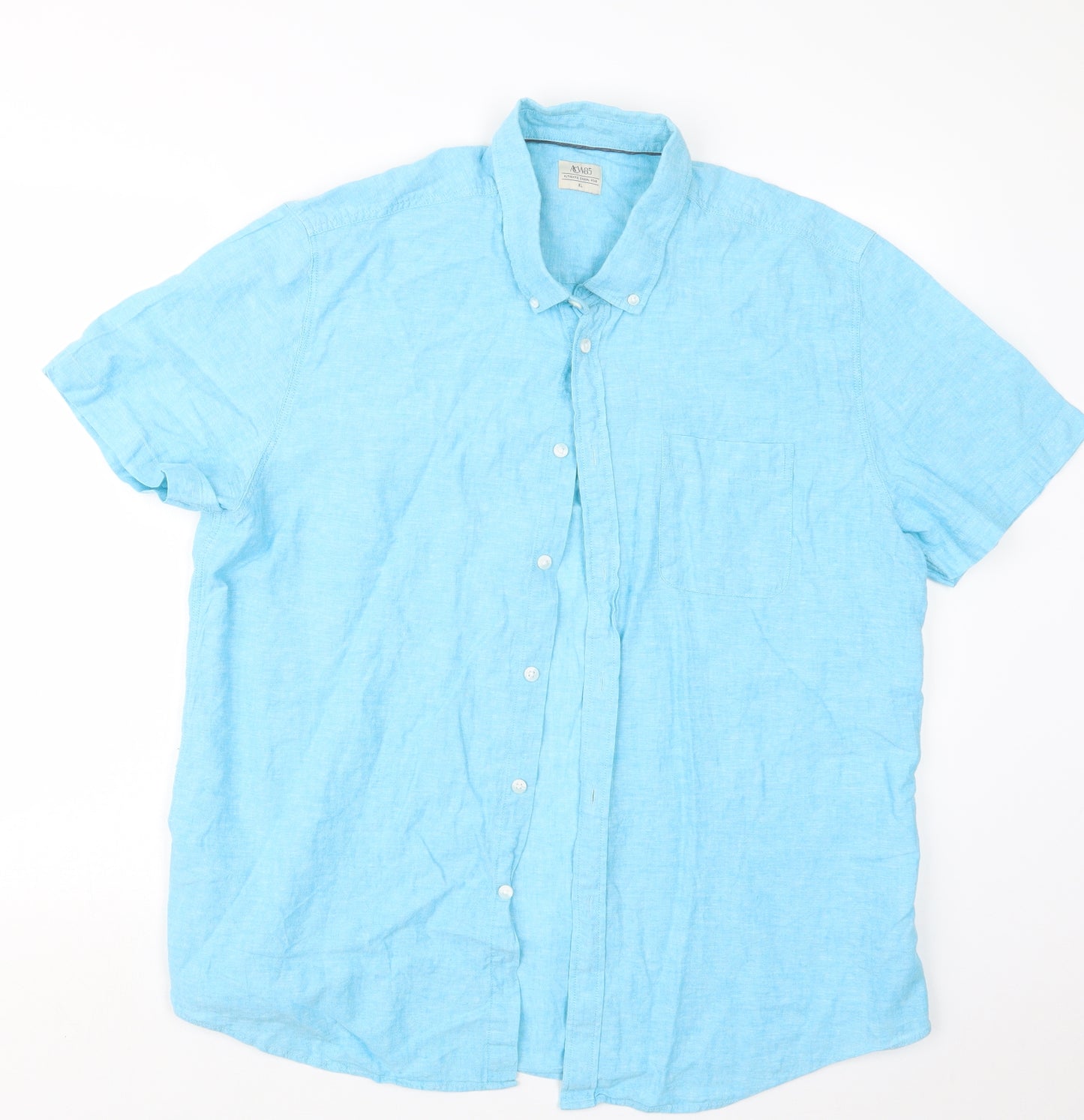 Matalan Mens Blue    Button-Up Size XL