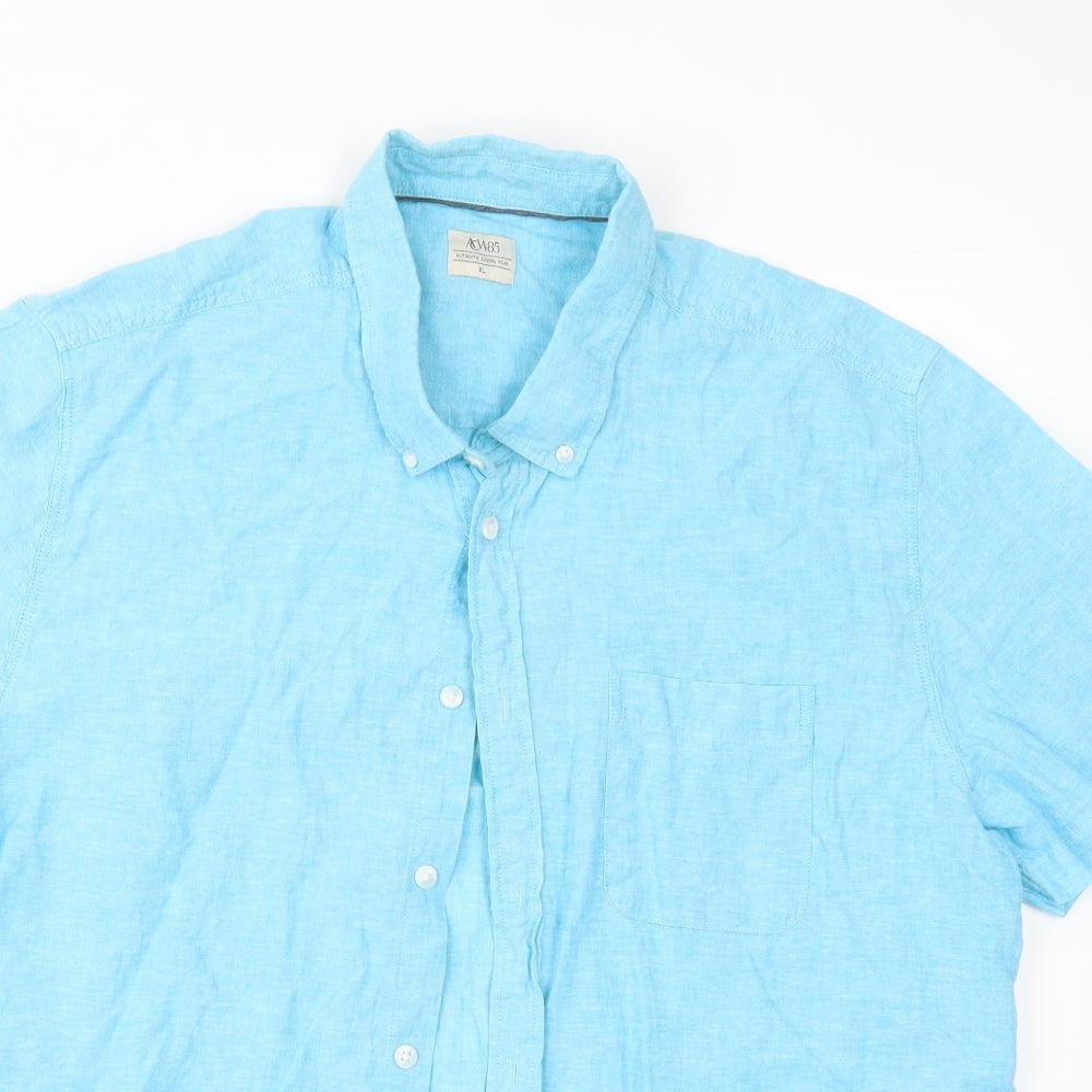 Matalan Mens Blue    Button-Up Size XL