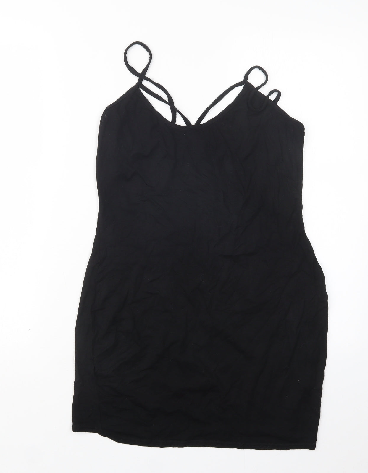Boohoo Womens Black   Mini  Size 14
