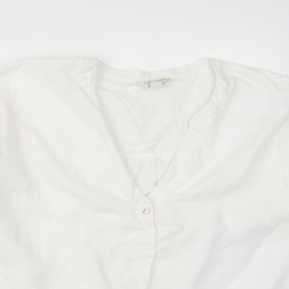Monsoon Womens White   Basic Blouse Size 20
