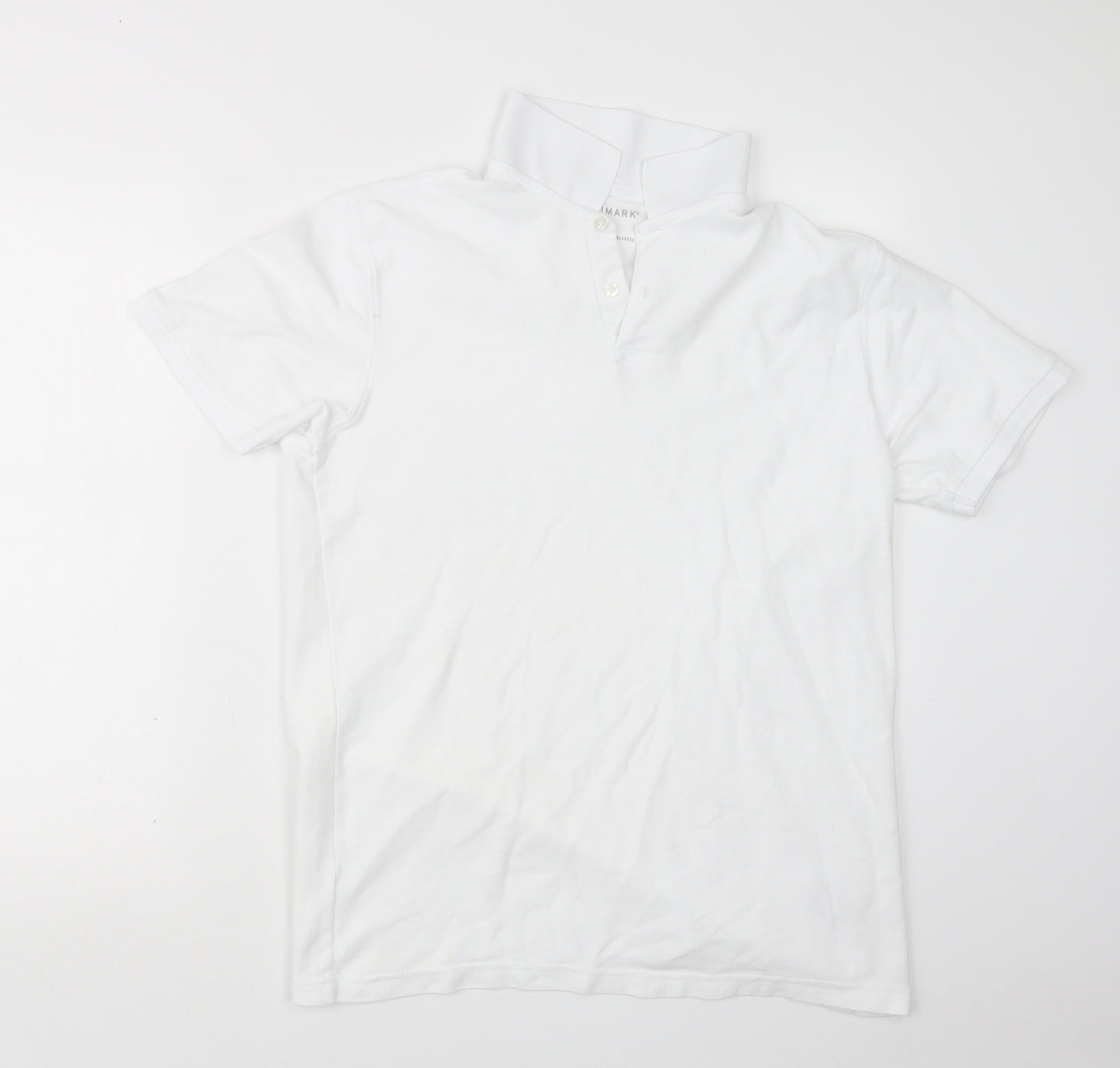 Primark Mens White    Polo Size L