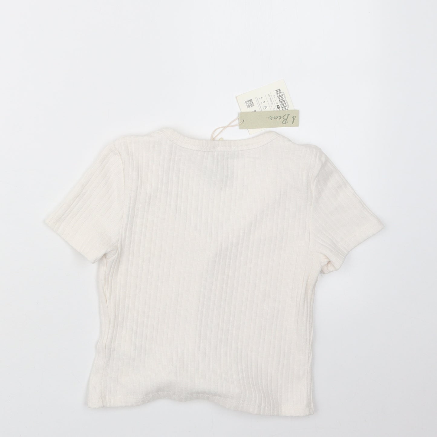 Pull&Bear Womens Beige   Cardigan Jumper Size S