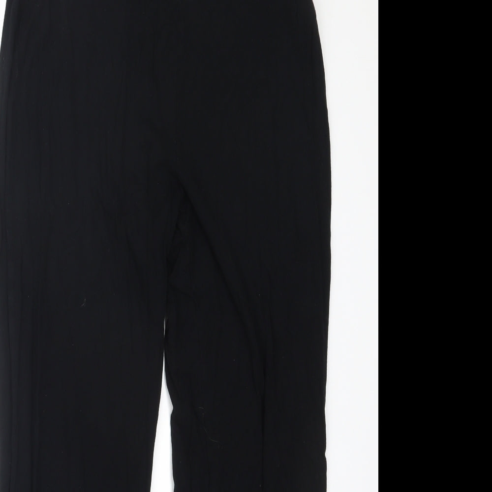 Marks and Spencer Womens Black   Trousers  Size 16 L27.5 in