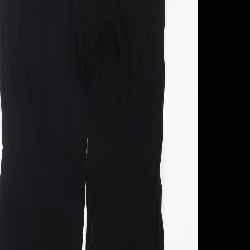 Marks and Spencer Womens Black   Trousers  Size 16 L27.5 in
