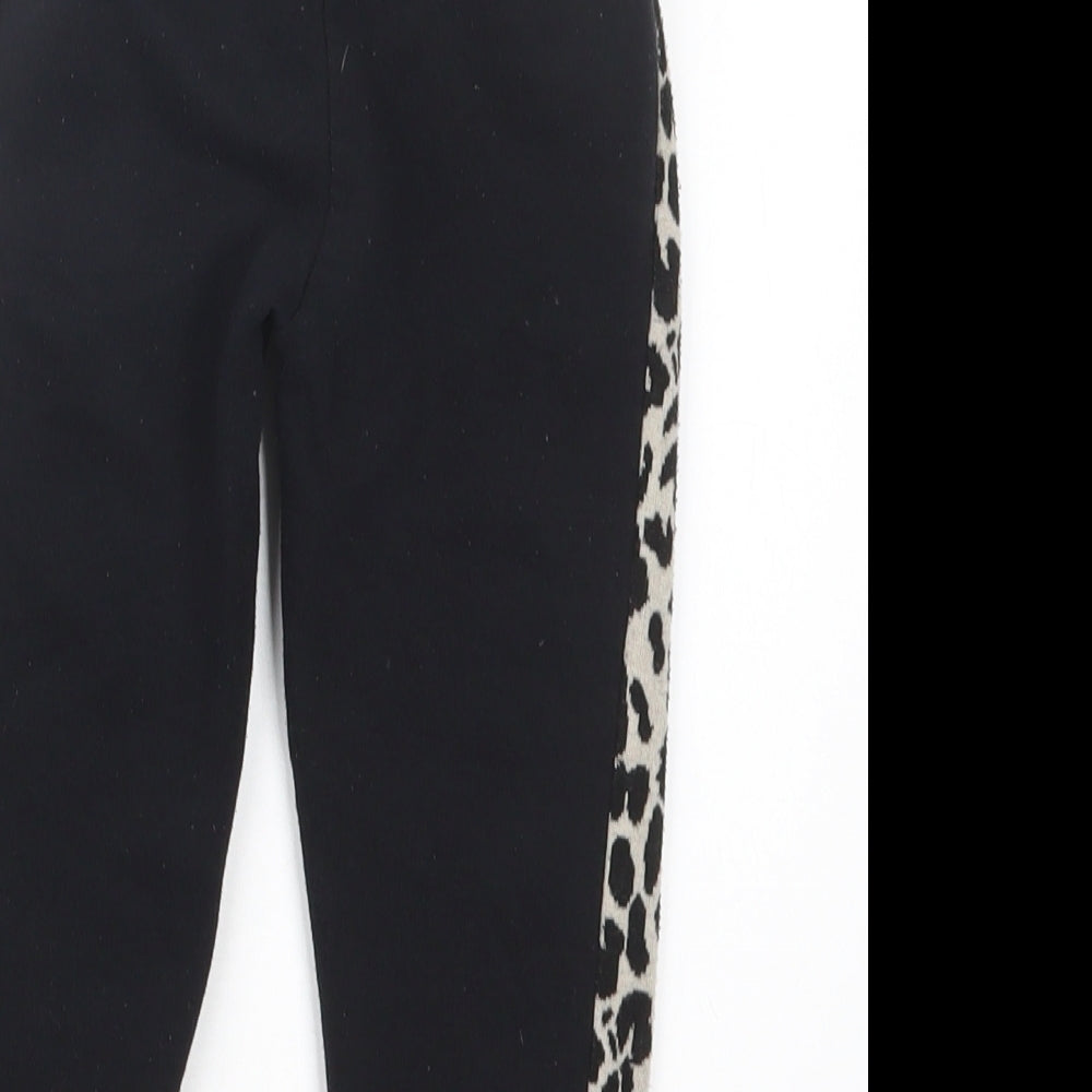 Matalan Girls Black   Jogger Trousers Size 2-3 Years