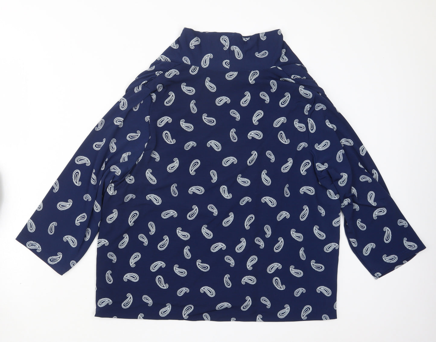 Marisota Womens Blue Geometric  Jacket  Size 20