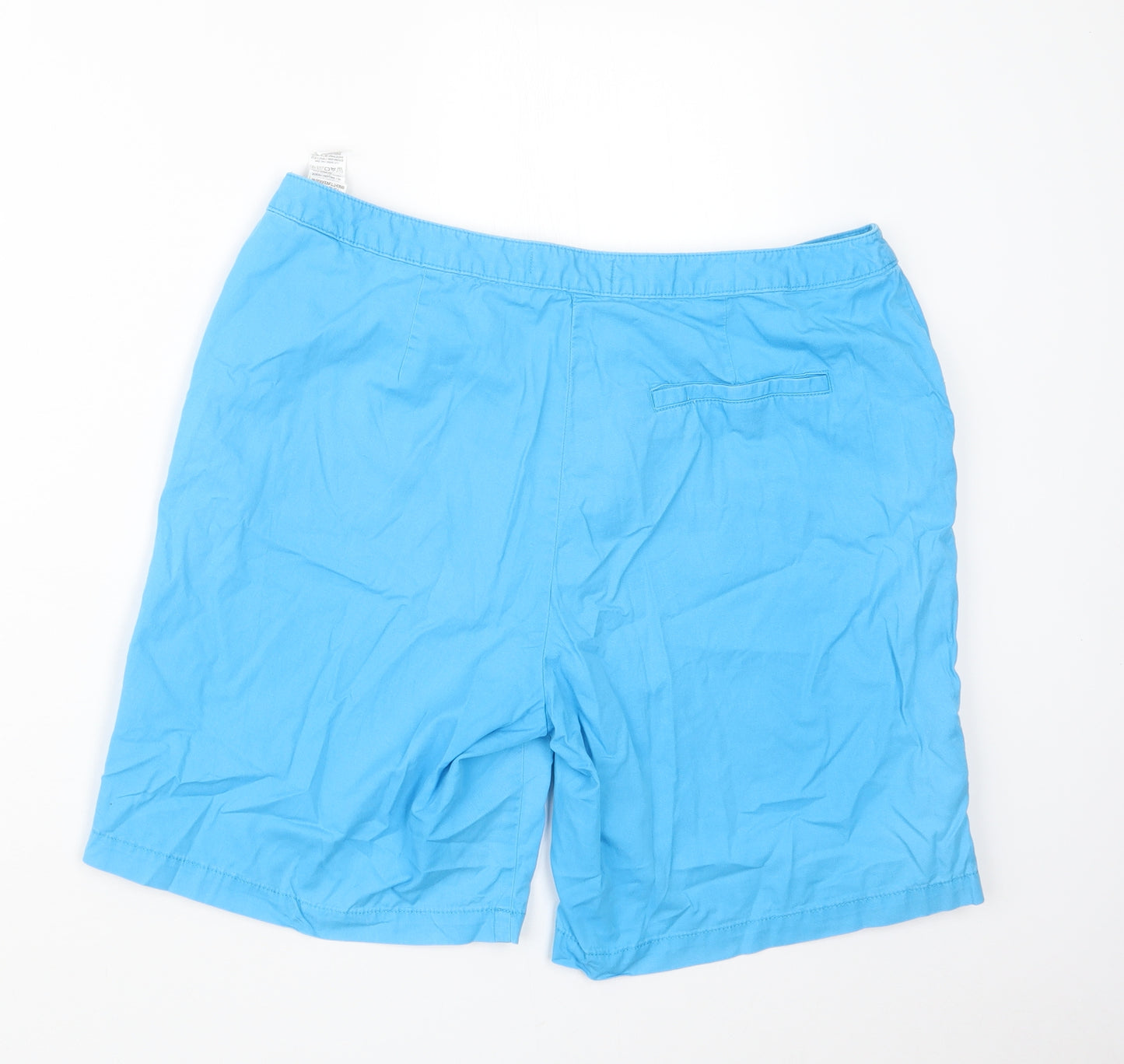 Marks and Spencer Womens Blue   Cargo Shorts Size 16