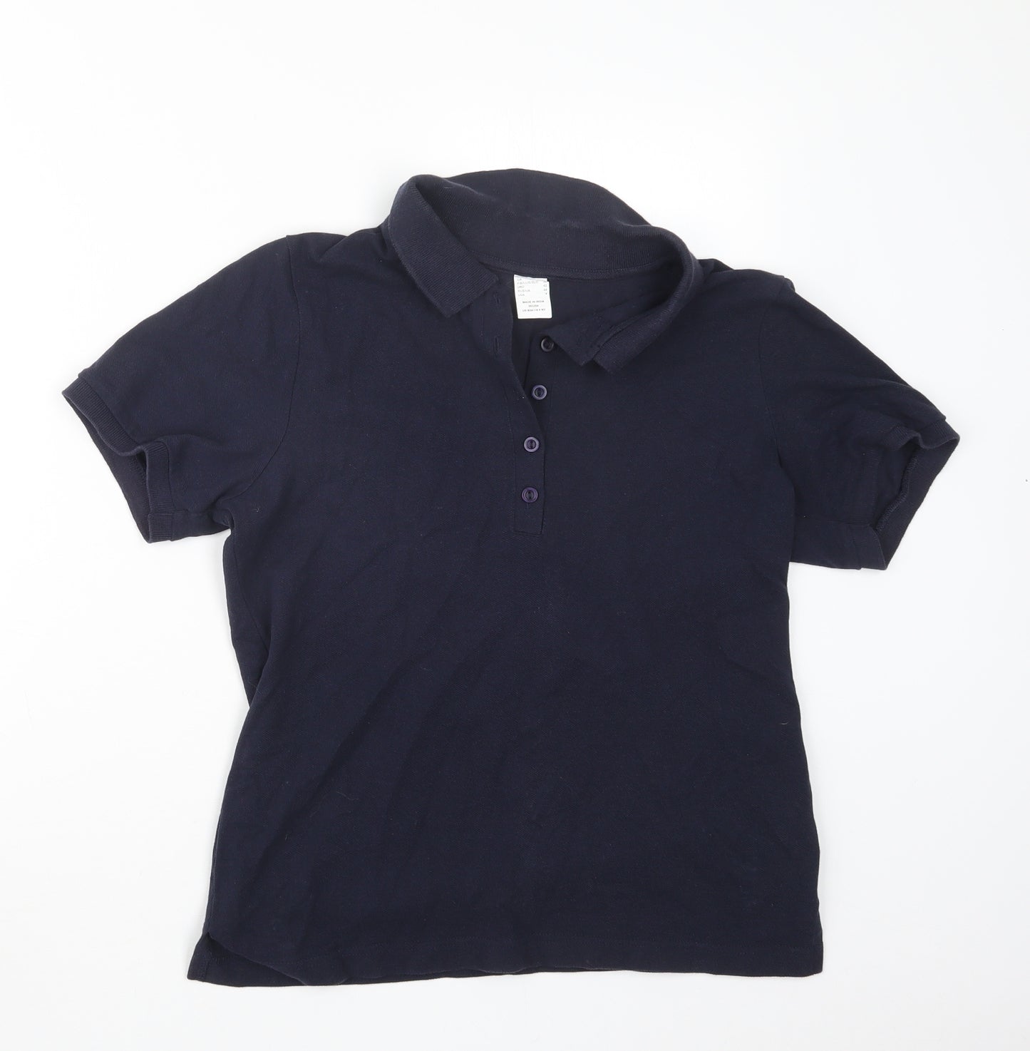 Preworn Womens Blue   Basic Polo Size 10