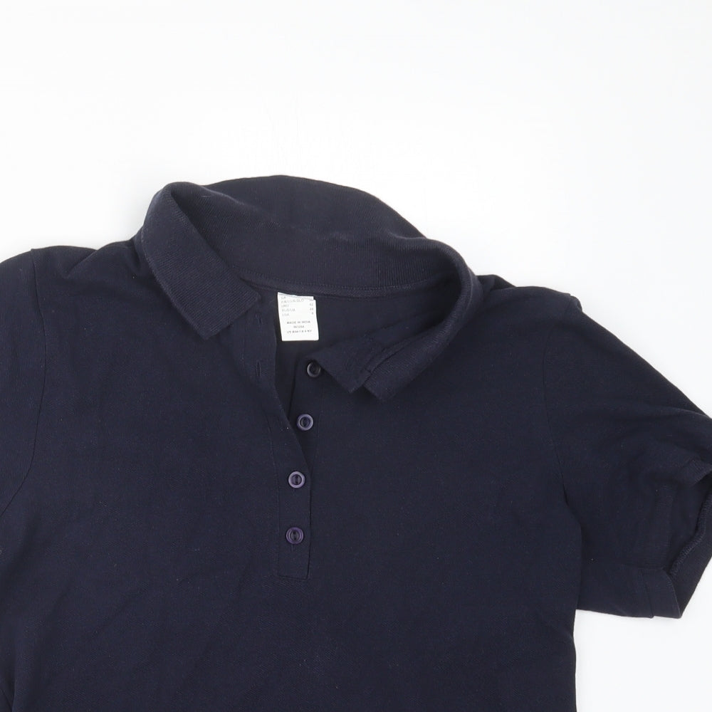 Preworn Womens Blue   Basic Polo Size 10