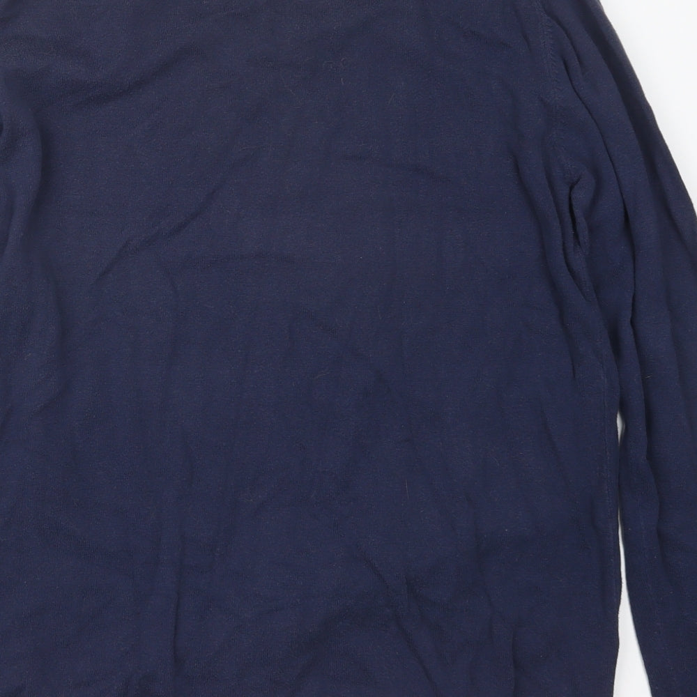 Yves Saint Laurent Mens Blue  Knit Pullover Jumper Size S