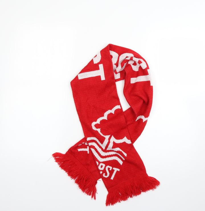 Preworn Mens Red Scarf One Size
