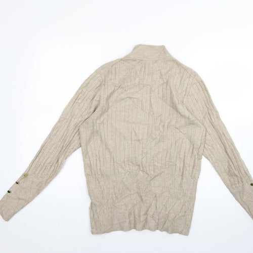 Marks and Spencer Womens Beige   Pullover Jumper Size 10