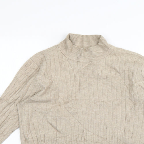 Marks and Spencer Womens Beige   Pullover Jumper Size 10