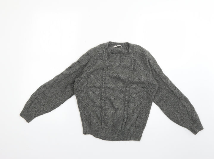 TU Womens Grey   Pullover Jumper Size S