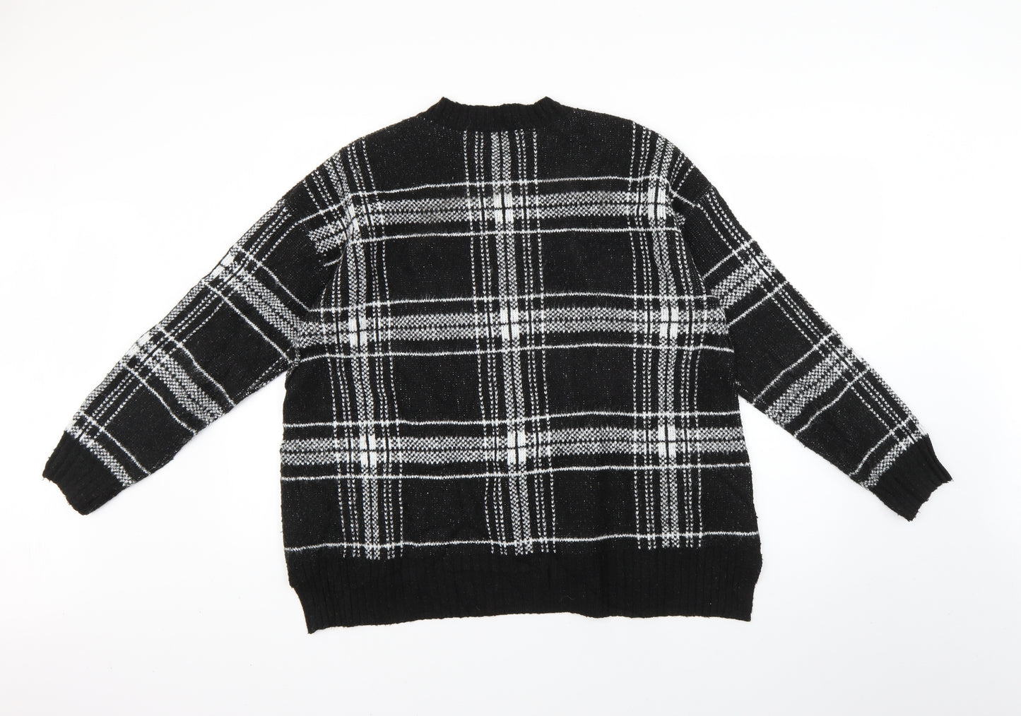 Marks and Spencer Womens Multicoloured Geometric  Pullover Jumper Size L