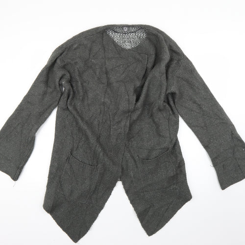 Primark Womens Grey   Cardigan Jumper Size 10