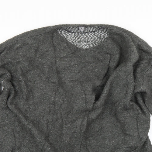 Primark Womens Grey   Cardigan Jumper Size 10