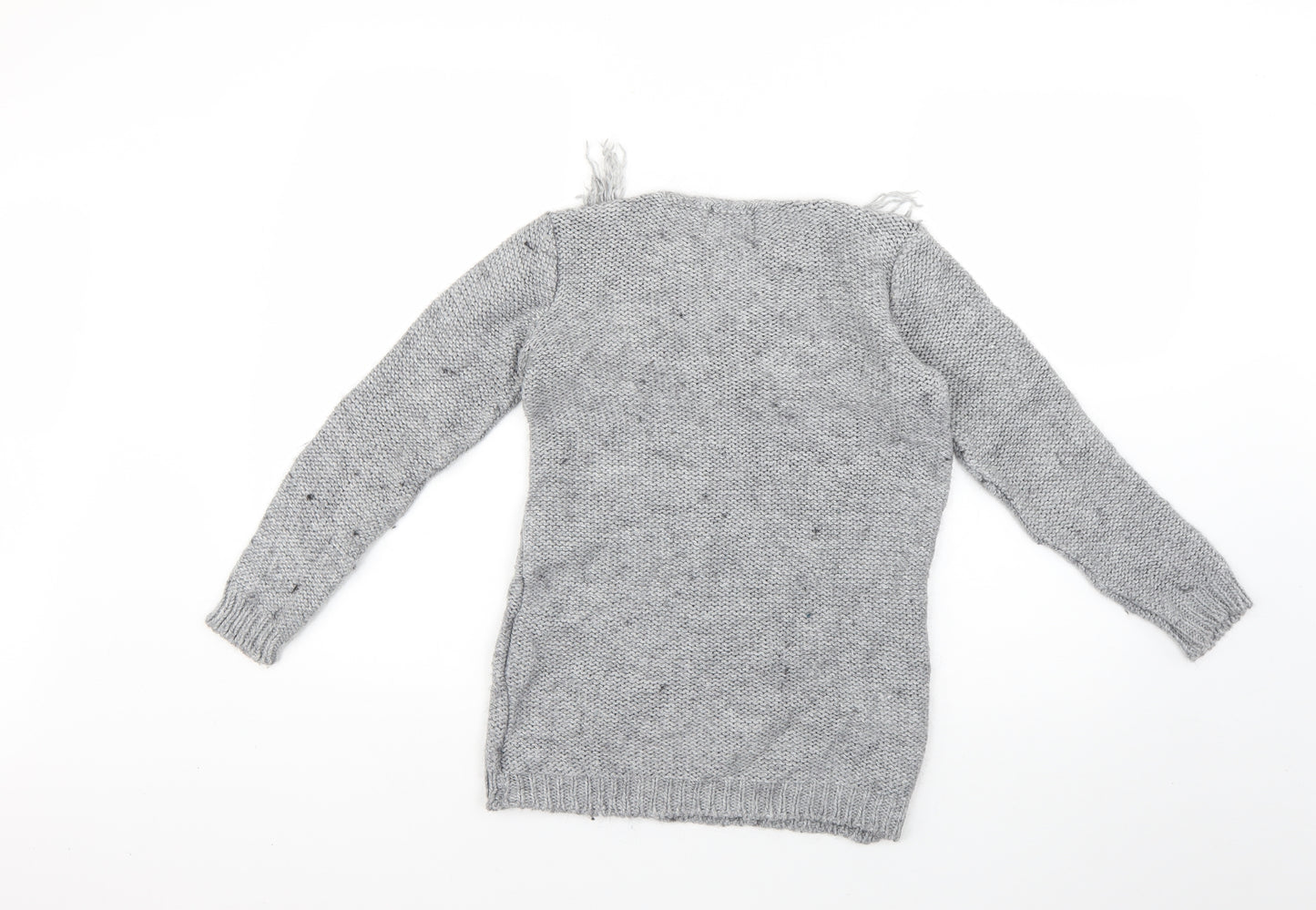 Zara Girls Pink   Pullover Jumper Size 8-9 Years