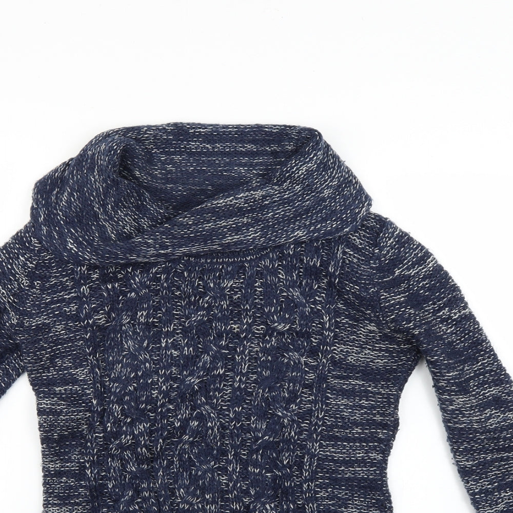 Papaya Womens Blue   Pullover Jumper Size 8