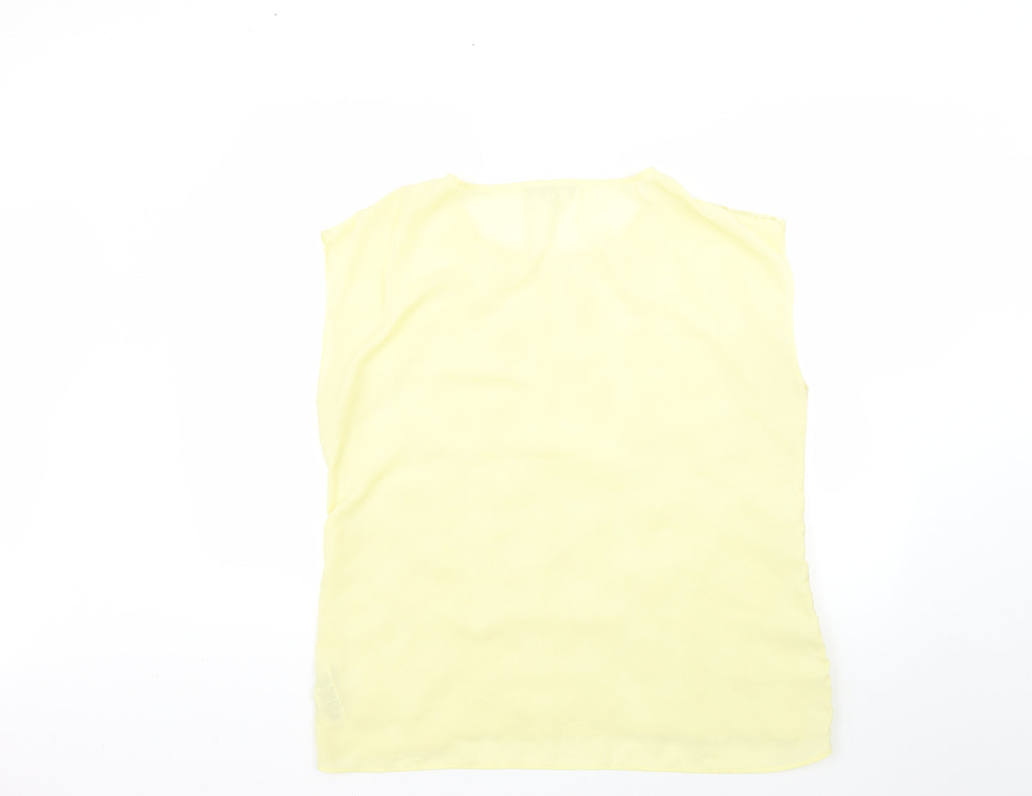 redherring Womens Yellow   Basic Blouse Size 16