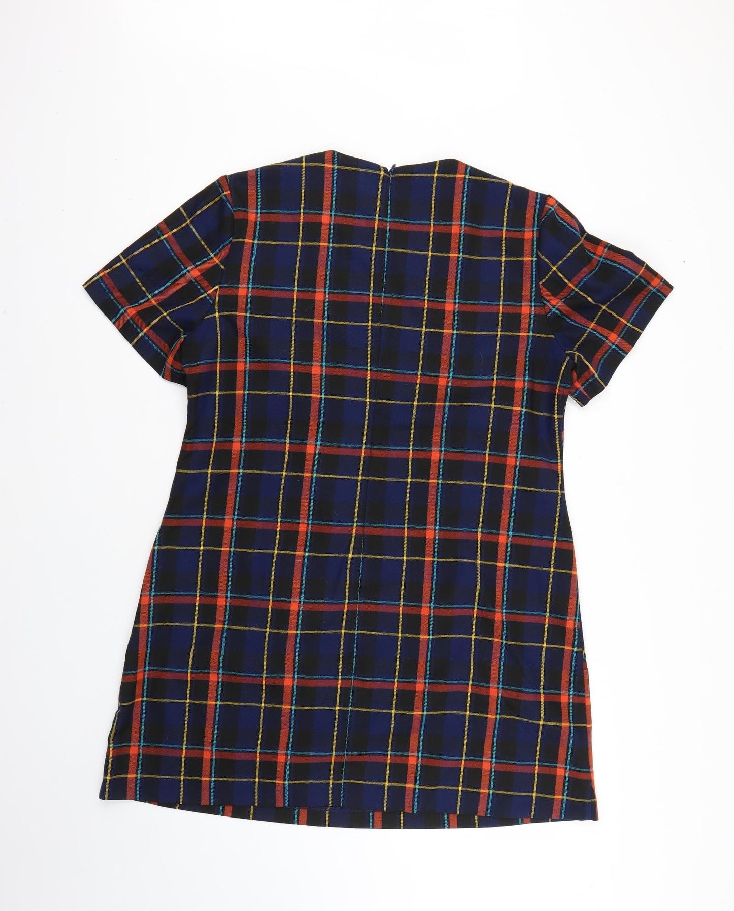 George Womens Multicoloured Check  Jumper Dress  Size 18