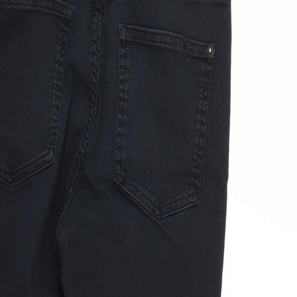 Marks and Spencer Womens Black   Skinny Jeans Size 10 L26 in