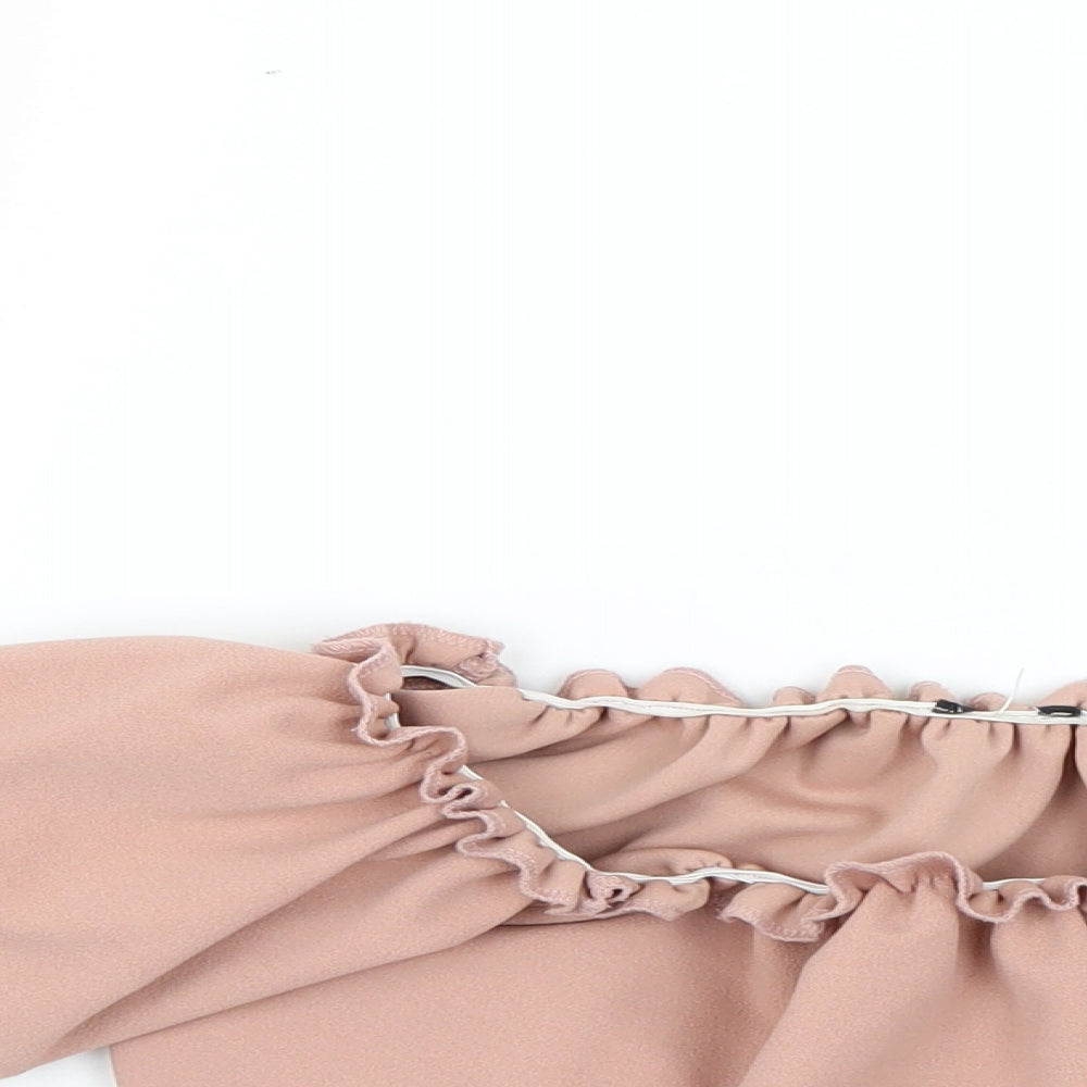 New Look Womens Pink   Basic Blouse Size 8
