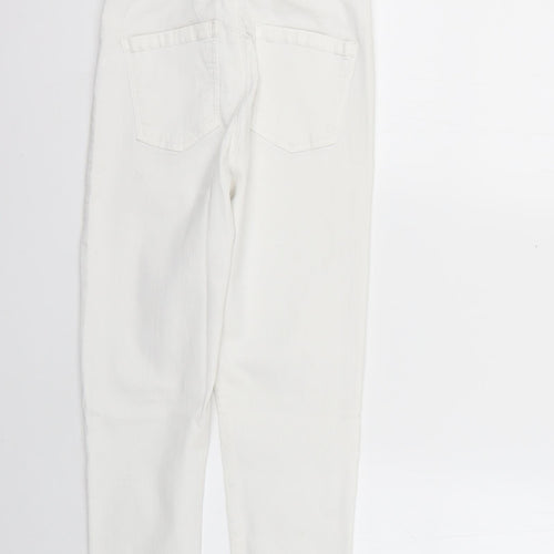 Topshop Womens White   Skinny Jeans Size 30 L25 in