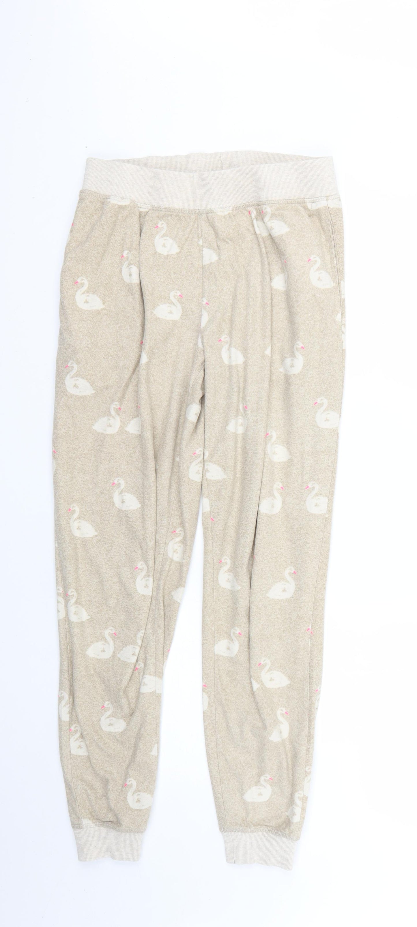 NEXT Womens Beige Geometric   Pyjama Pants Size S