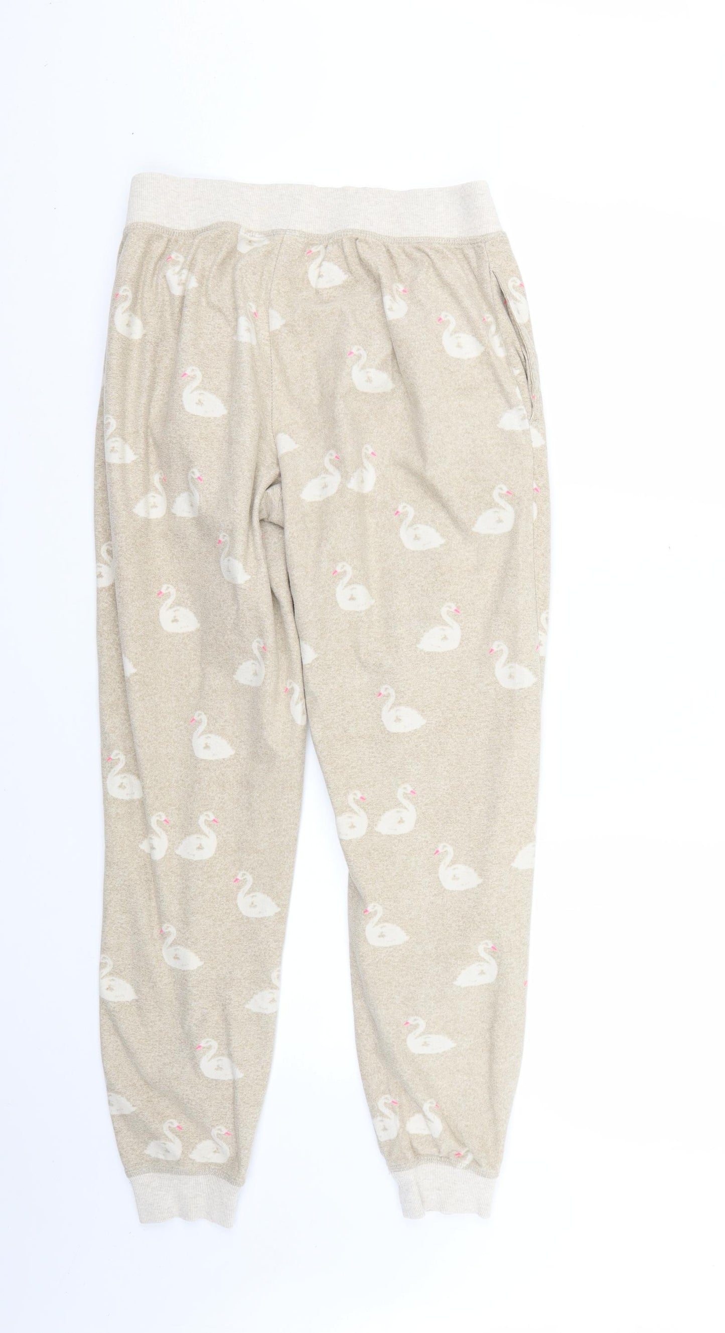NEXT Womens Beige Geometric   Pyjama Pants Size S