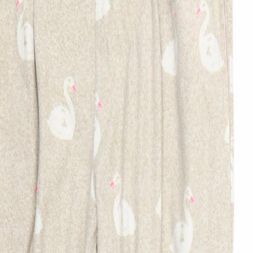 NEXT Womens Beige Geometric   Pyjama Pants Size S