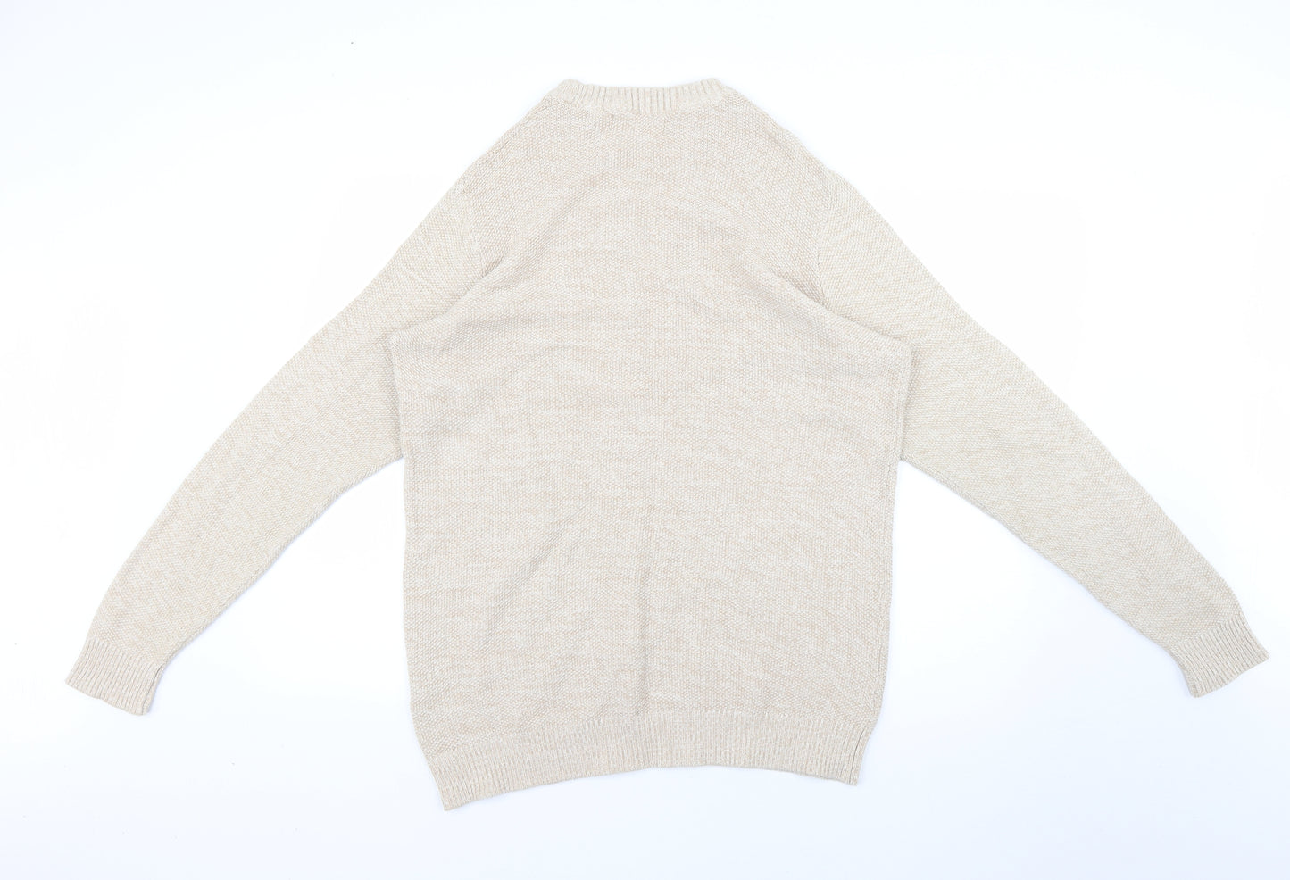 Primark Mens Beige   Pullover Jumper Size XL