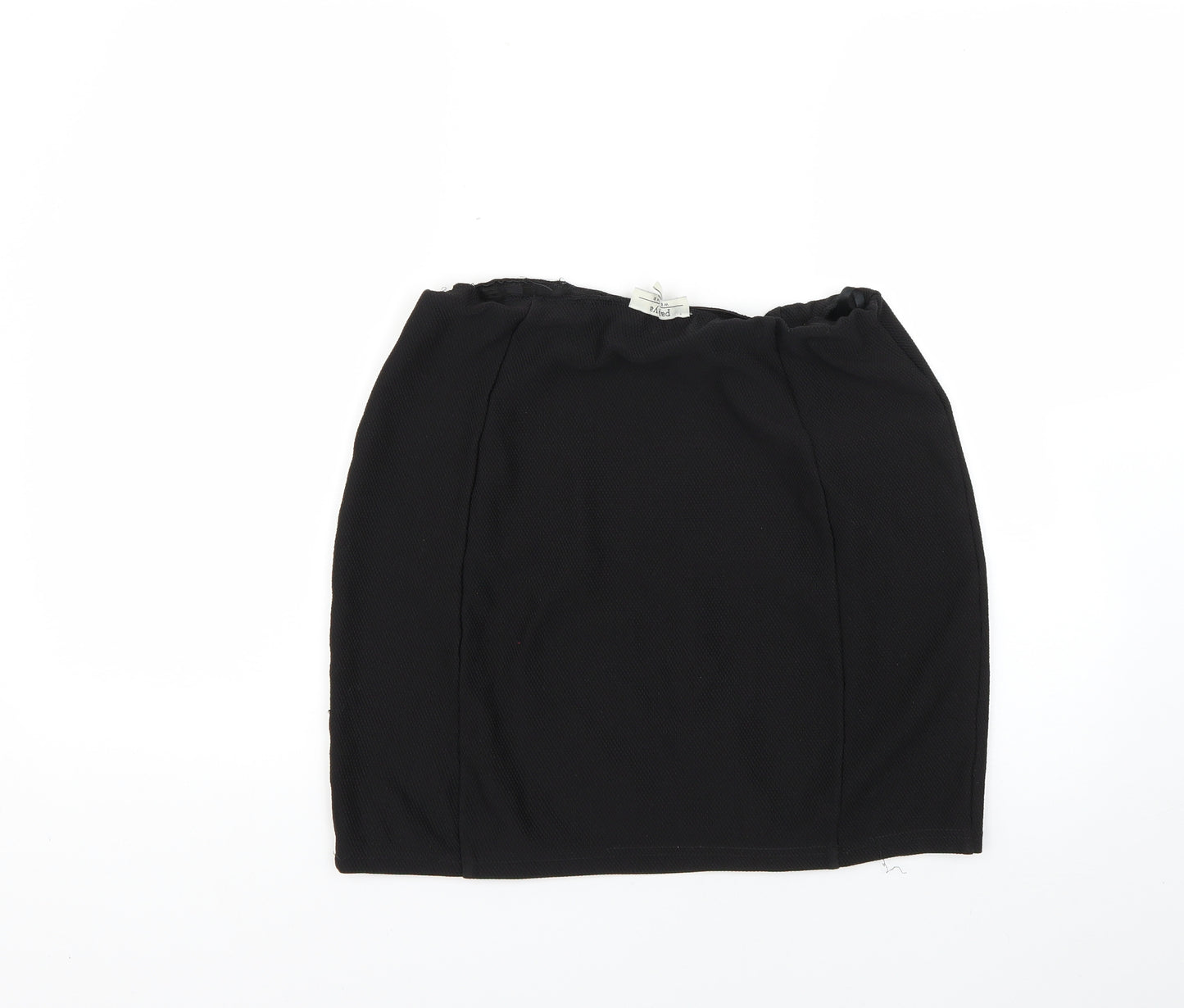 Papaya Womens Black   Mini Skirt Size 12