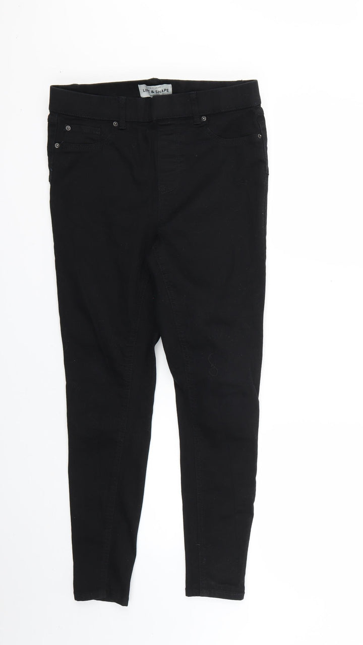 New Look Womens Black Skinny Jeans Size 12 L25 in